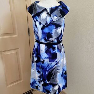 Dressbarn watercolor dress size 10